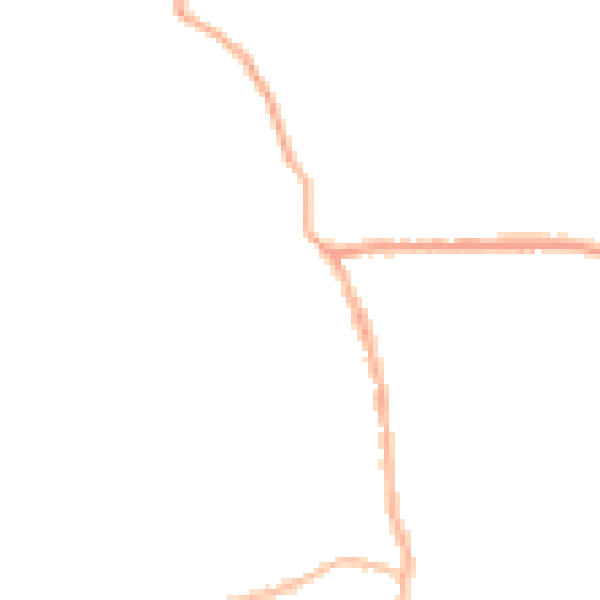 Night-time road noise heatmap for PR26 9RZ