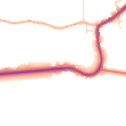 Daytime road noise heatmap for PR3 0DA