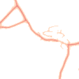 Daytime road noise heatmap for PR3 0DD