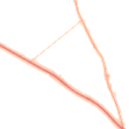 Night-time road noise heatmap for PR3 0DX