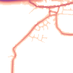 Daytime road noise heatmap for PR3 0ER