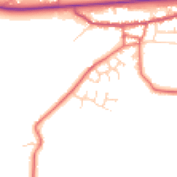 Daytime road noise heatmap for PR3 0ET