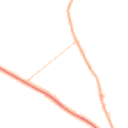 Night-time road noise heatmap for PR3 0FA