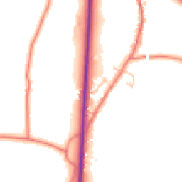 Daytime road noise heatmap for PR3 0FD
