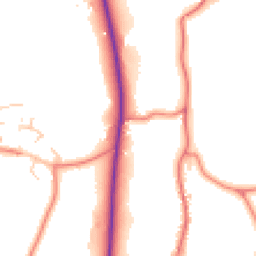 Daytime road noise heatmap for PR3 0FF