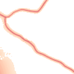 Daytime road noise heatmap for PR3 0GQ