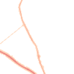 Night-time road noise heatmap for PR3 0HE