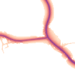 Daytime road noise heatmap for PR3 0HR
