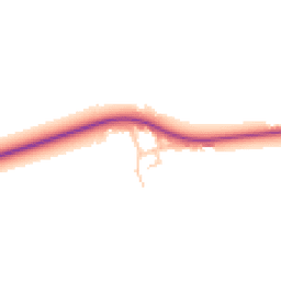 Daytime road noise heatmap for PR3 0HU