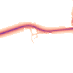Daytime road noise heatmap for PR3 0HY