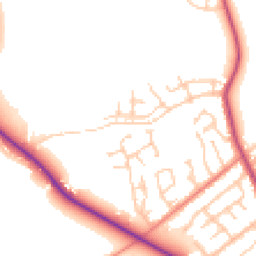 Daytime road noise heatmap for PR3 0ND