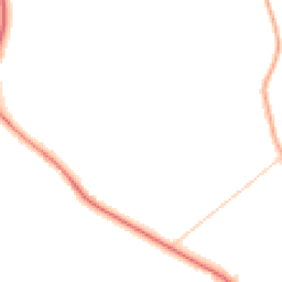 Night-time road noise heatmap for PR3 0NE