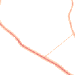 Night-time road noise heatmap for PR3 0NN