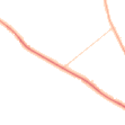 Night-time road noise heatmap for PR3 0NY