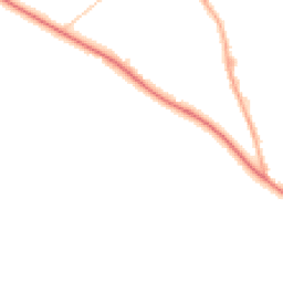 Night-time road noise heatmap for PR3 0PU