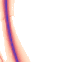Night-time road noise heatmap for PR3 0QB