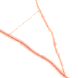 Night-time road noise heatmap for PR3 0QG