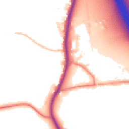 Daytime road noise heatmap for PR3 0QR