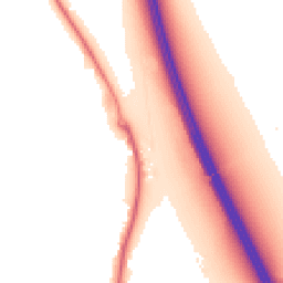 Night-time road noise heatmap for PR3 0RB