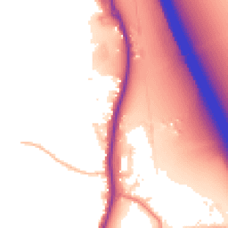 Daytime road noise heatmap for PR3 0RD