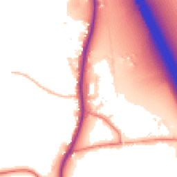 Daytime road noise heatmap for PR3 0RH