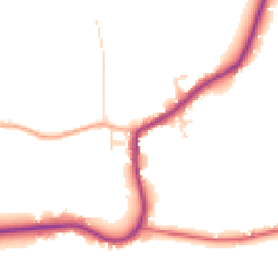 Daytime road noise heatmap for PR3 0TH