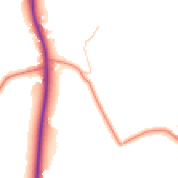 Daytime road noise heatmap for PR3 1AN