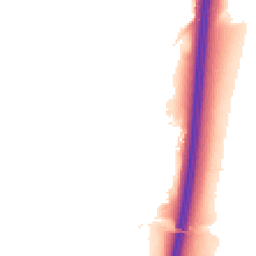 Night-time road noise heatmap for PR3 1AP