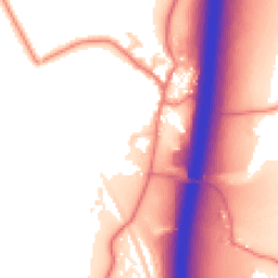 Daytime road noise heatmap for PR3 1AX