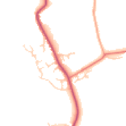 Daytime road noise heatmap for PR3 1AZ