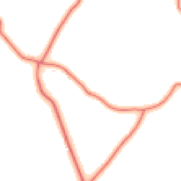 Daytime road noise heatmap for PR3 1BP