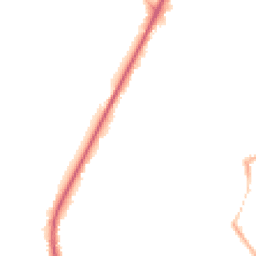 Night-time road noise heatmap for PR3 1DX