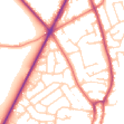 Daytime road noise heatmap for PR3 1ES