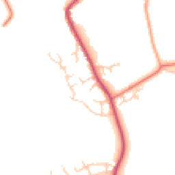Daytime road noise heatmap for PR3 1FF