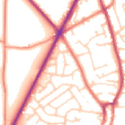 Daytime road noise heatmap for PR3 1FS