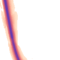 Night-time road noise heatmap for PR3 1GJ