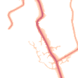 Daytime road noise heatmap for PR3 1JZ