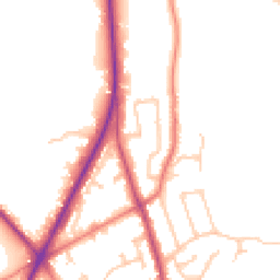 Daytime road noise heatmap for PR3 1LB
