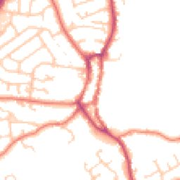 Daytime road noise heatmap for PR3 1LL