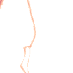 Night-time road noise heatmap for PR3 1LW