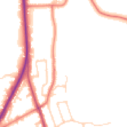 Daytime road noise heatmap for PR3 1NF