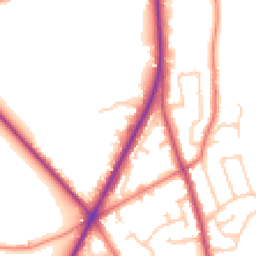 Daytime road noise heatmap for PR3 1PH