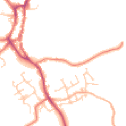 Daytime road noise heatmap for PR3 1RB
