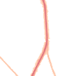 Night-time road noise heatmap for PR3 1RG