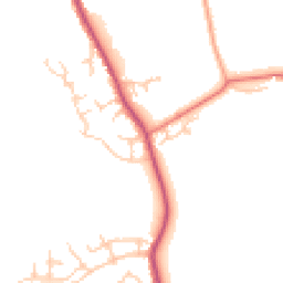 Daytime road noise heatmap for PR3 1TG