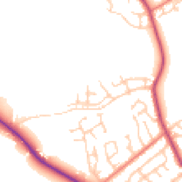 Daytime road noise heatmap for PR3 1TR