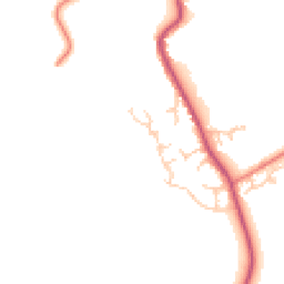 Daytime road noise heatmap for PR3 1TT
