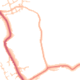 Daytime road noise heatmap for PR3 1UA