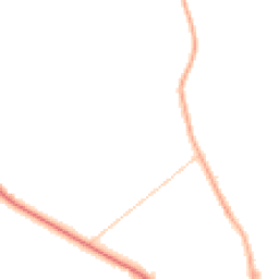Night-time road noise heatmap for PR3 1YU