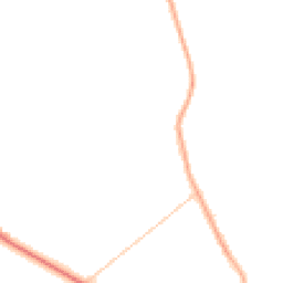 Night-time road noise heatmap for PR3 1YW